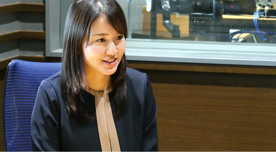 千神彩花アナウンサー